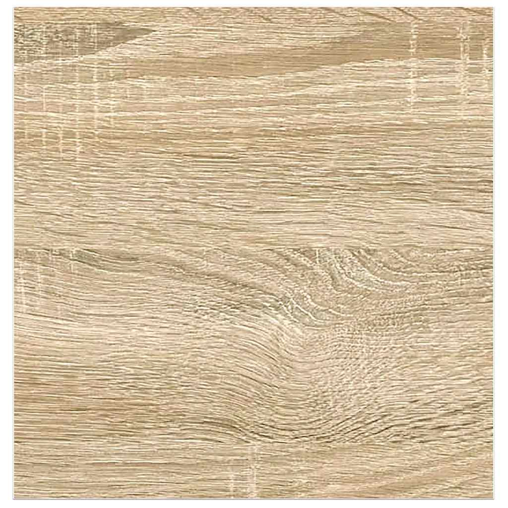 Pakabinamos lentynos, 2vnt., ąžuolo/baltos, 23x23,5x3,8cm, MDF