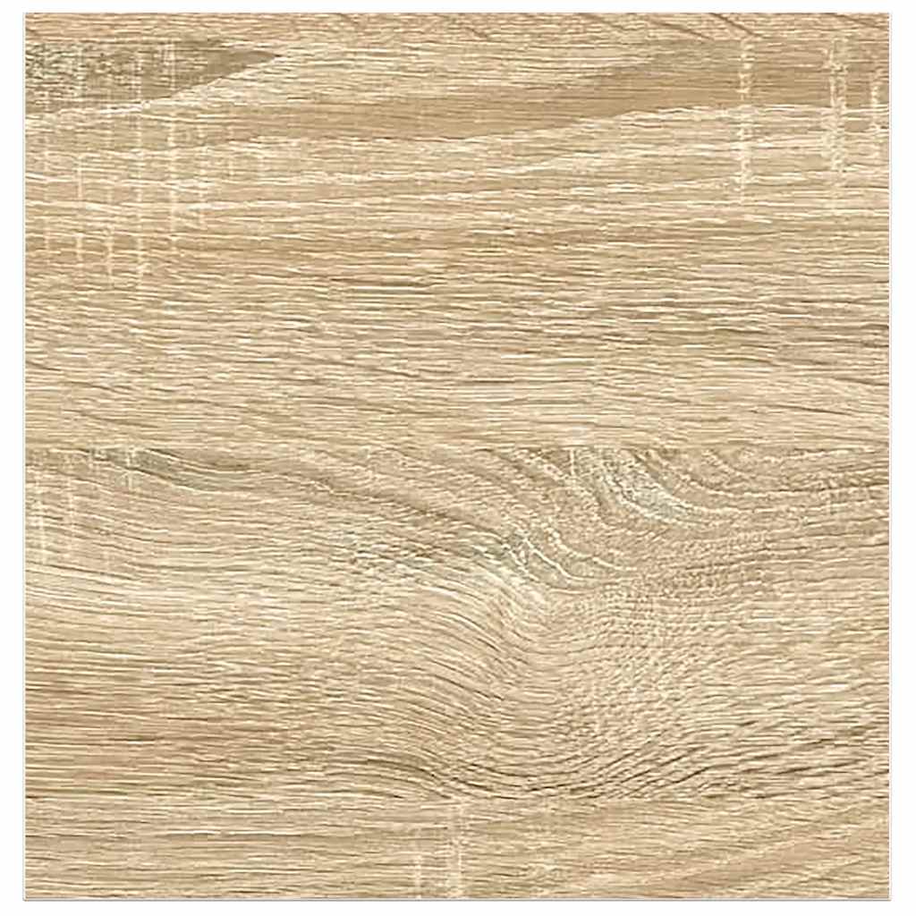 Pakabinamos lentynos, 4vnt., ąžuolo/baltos, 23x23,5x3,8cm, MDF