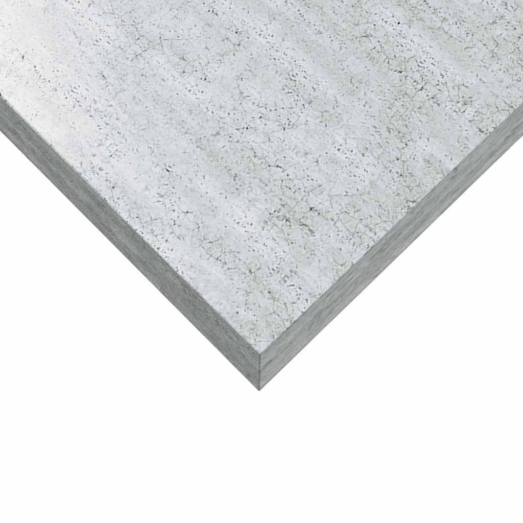 Pakabinama sieninė lentyna, betono pilka, 23x23,5x3,8cm, MDF