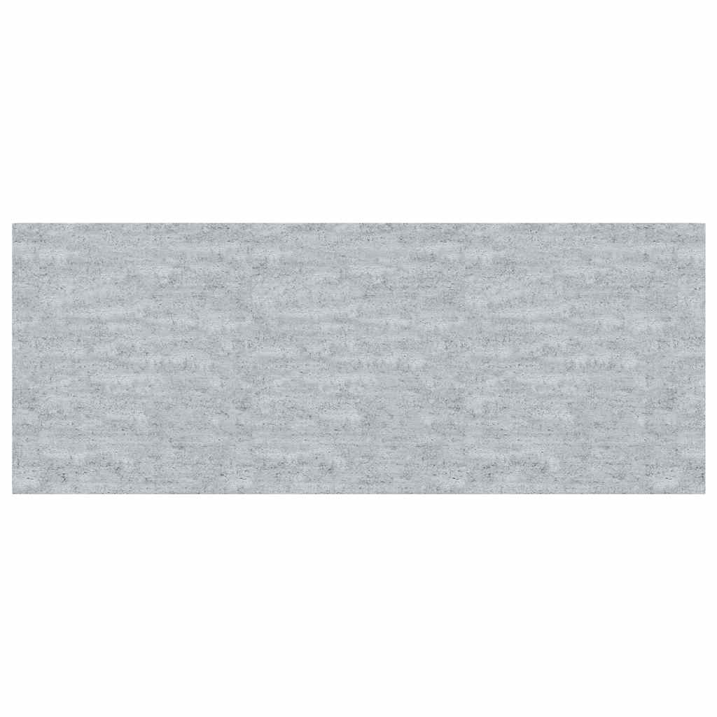 Pakabinamos lentynos, 2vnt., betono pilkos, 60x23,5x3,8cm, MDF