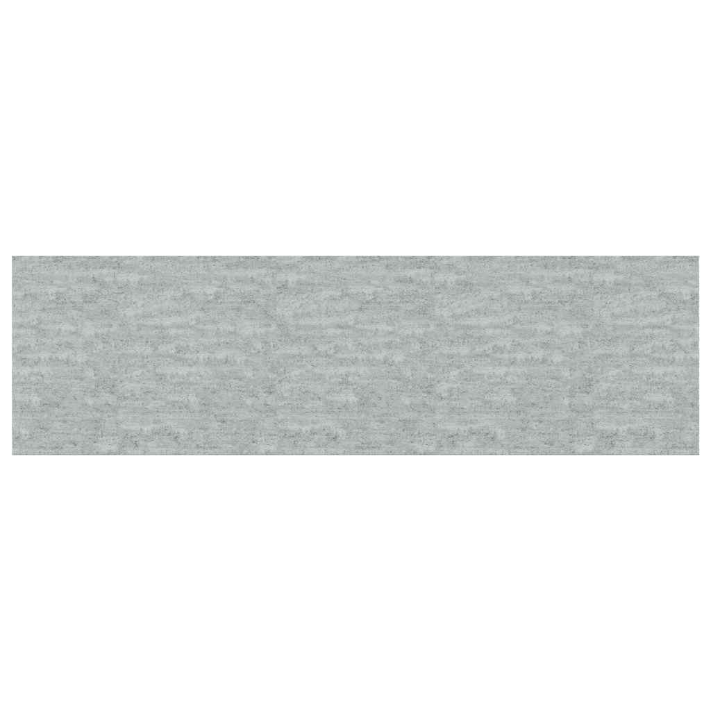 Pakabinamos lentynos, 4vnt., betono pilkos, 80x23,5x3,8cm, MDF