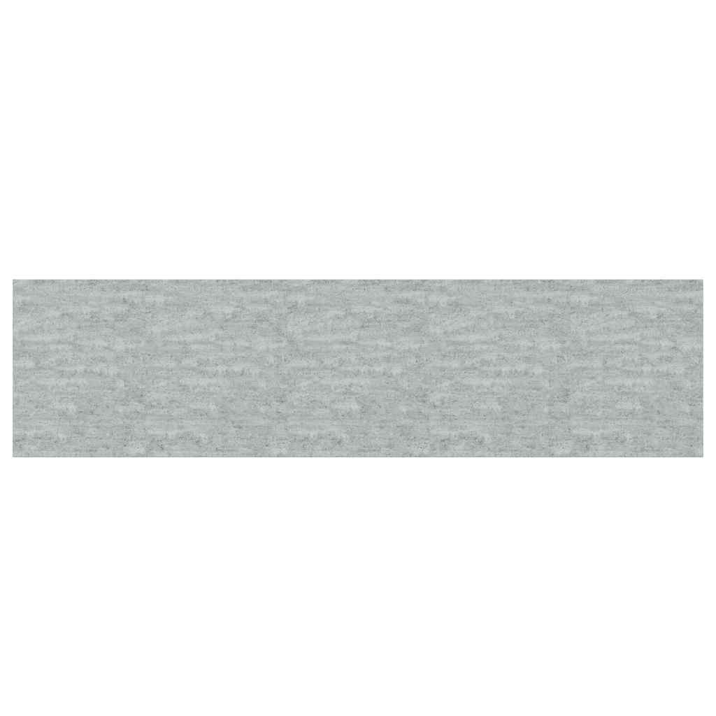 Pakabinamos lentynos, 2vnt., betono pilkos, 90x23,5x3,8cm, MDF