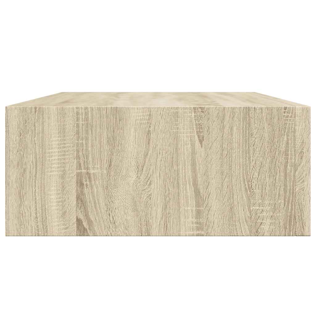 Lentynos su stalčiais, 2vnt., ąžuolo, 40x23,5x10cm, MDF