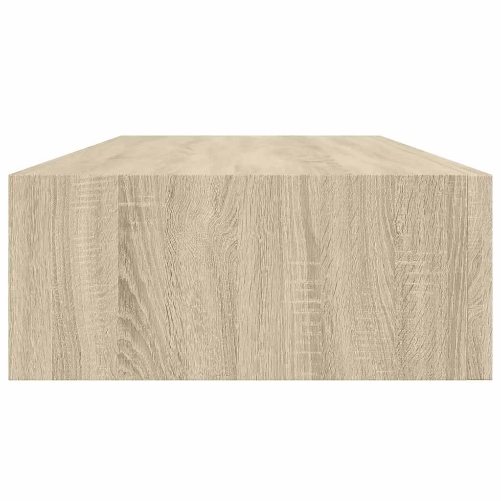 Lentynos su stalčiais, 2vnt., ąžuolo, 60x23,5x10cm, MDF