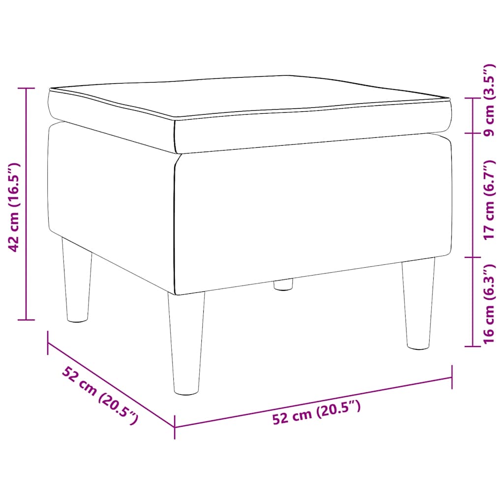Taburetė su medinėmis kojomis, tamsiai pilka, aksomas