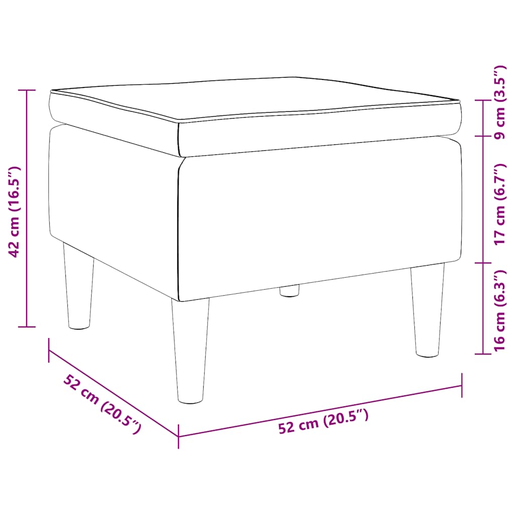 Taburetė su medinėmis kojomis, geltonos spalvos, aksomas