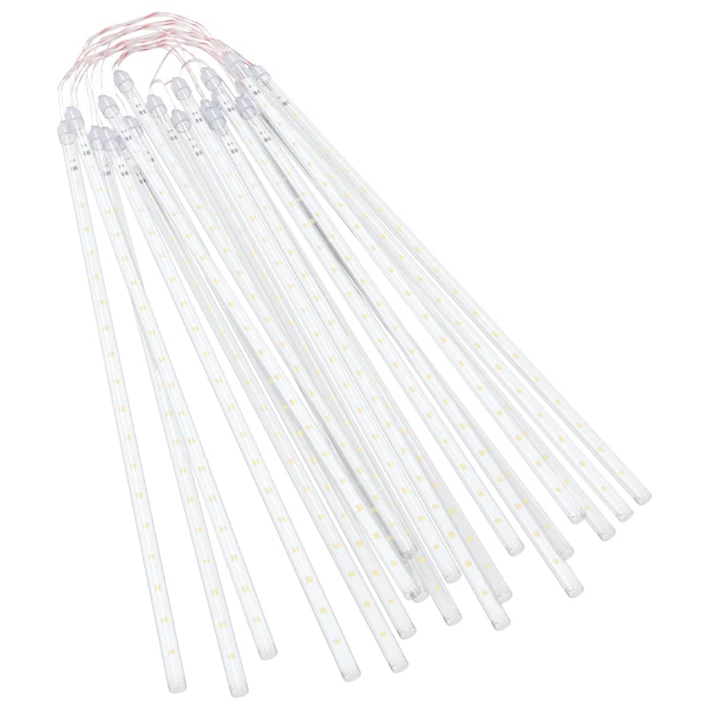 Girlianda meteorų lietus, 20vnt., 50cm, 720 šiltų baltų LED