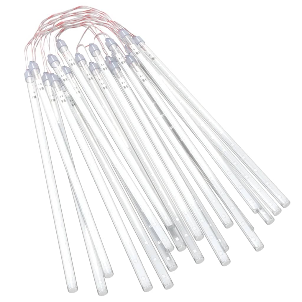 Girlianda meteorų lietus, 20vnt., 30cm, 480 šaltų baltų LED