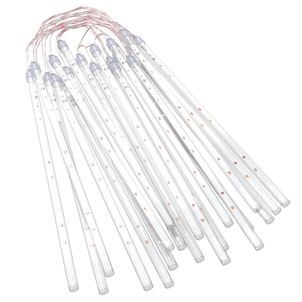 Girlianda meteorų lietus, 20vnt., 30cm, 480 spalvotų LED