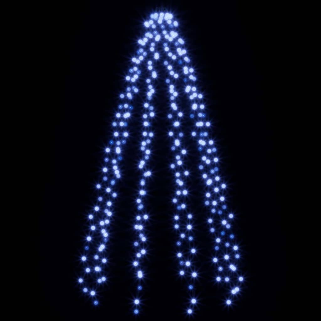 Kalėdų eglutės girlianda su 300 mėlynų LED lempučių, 300cm