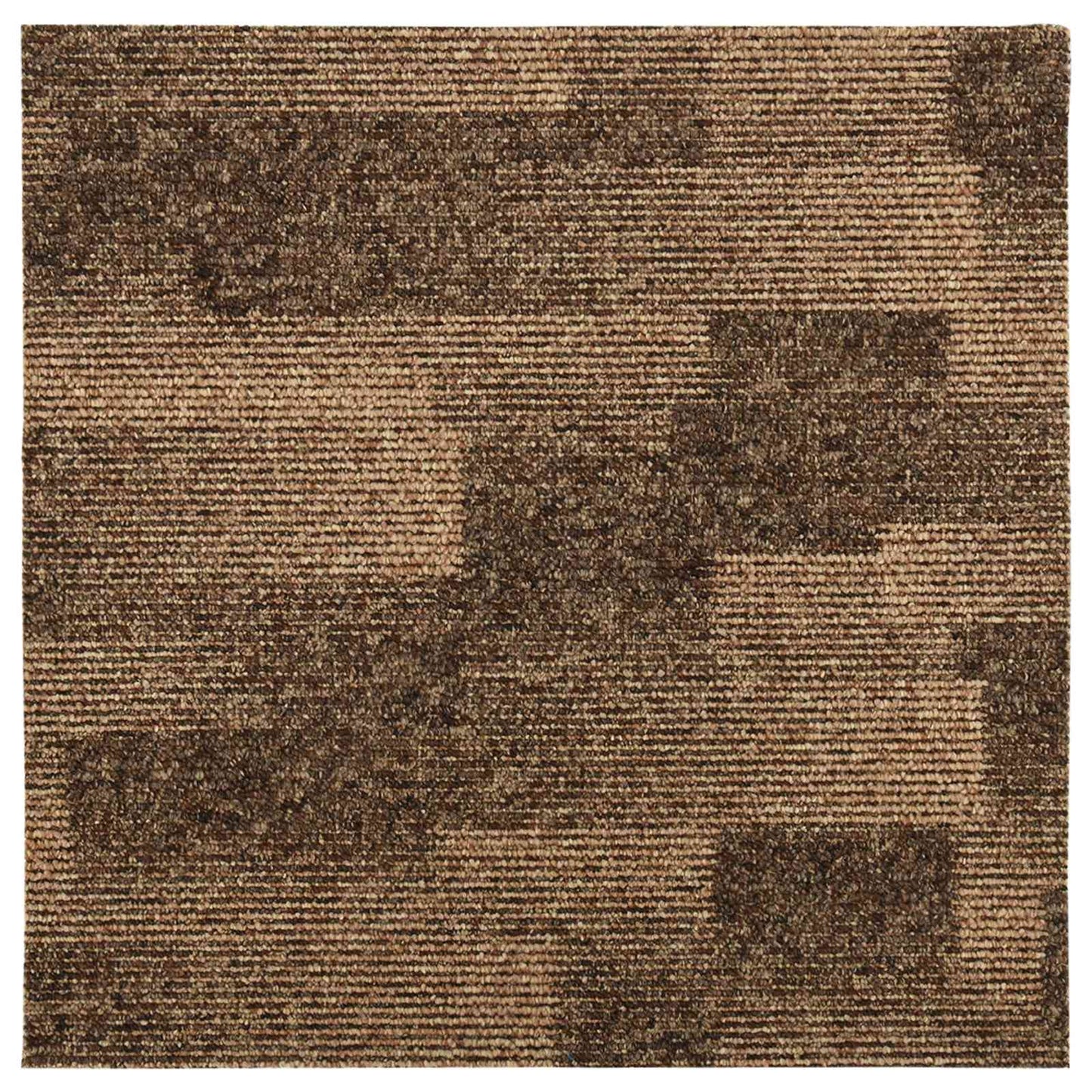 Grindų kilimas 20 pcs Ruda 50 x 50 cm PP