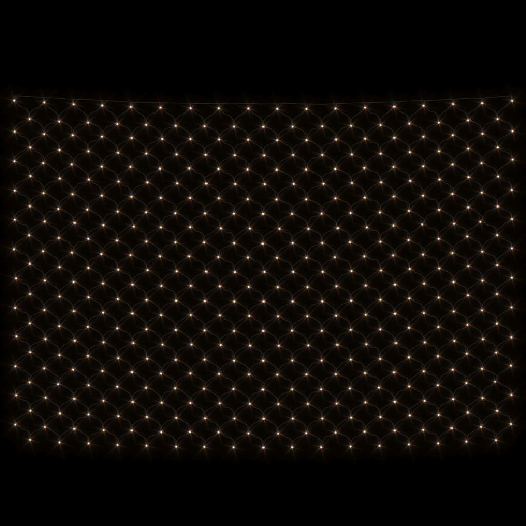 Kalėdinių lempučių tinklas, 4x4m, 544 šiltos baltos LED