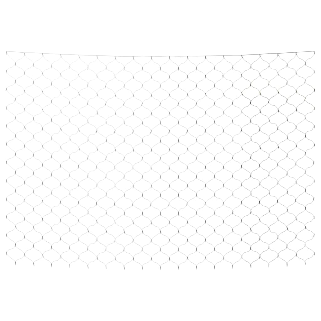 Kalėdinių lempučių tinklas, 4x4m, 544 šaltos baltos LED