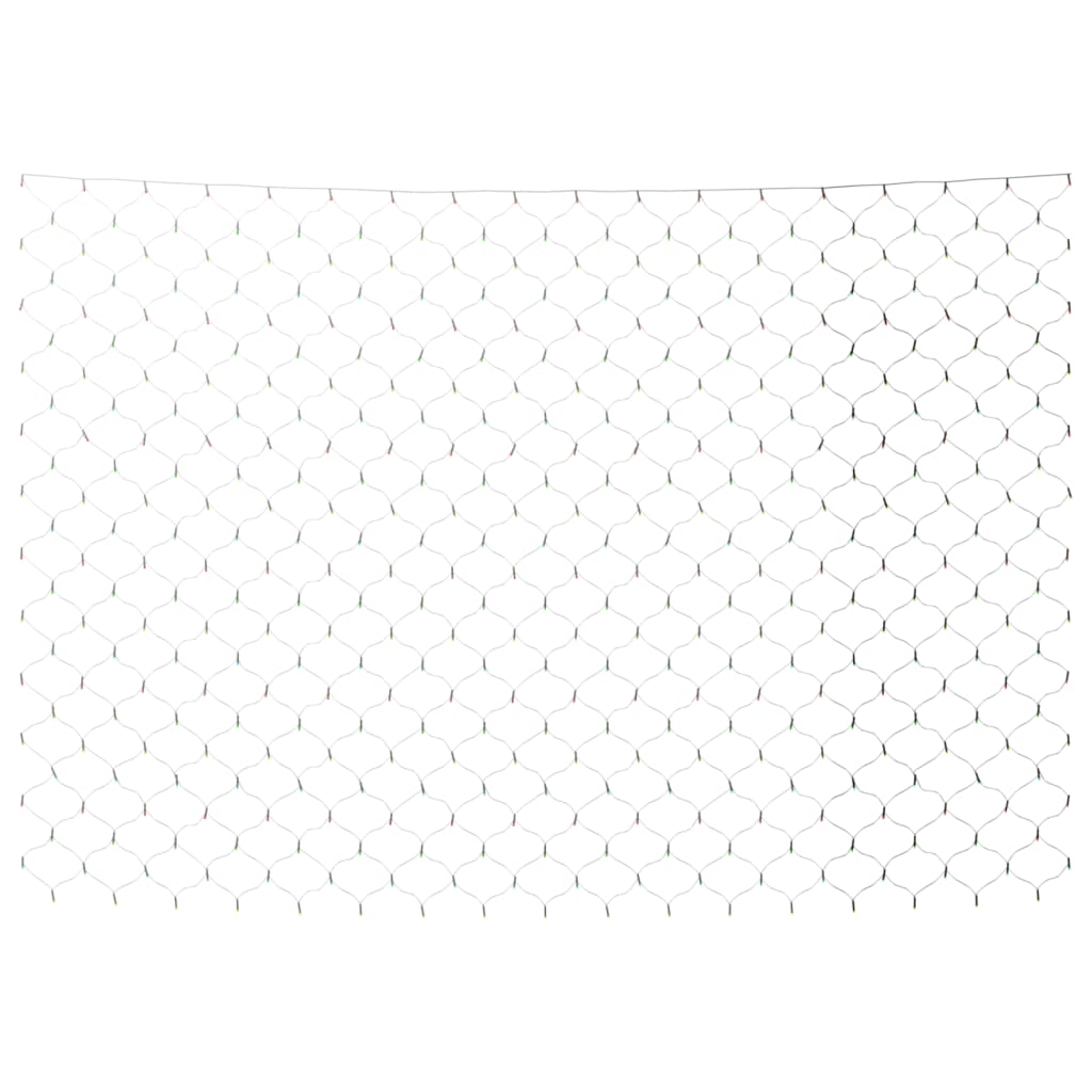 Kalėdinių lempučių tinklas, 4x4m, 544 įvairių spalvų LED