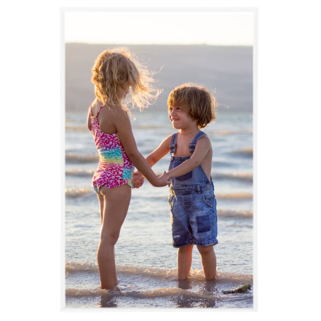 Nuotraukų rėmeliai-koliažai, 3vnt., balti, 13x18cm, MDF