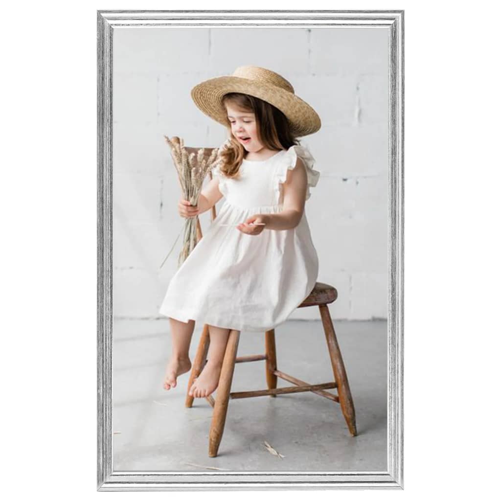 Nuotraukų rėmeliai-koliažai, 3vnt., sidabriniai, 10x15cm, MDF