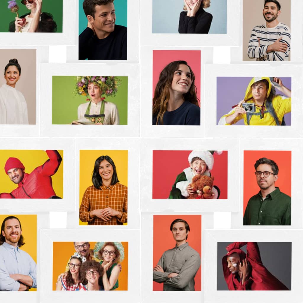 Rėmelis-koliažas, baltos spalvos, 24x(13x18cm) nuotraukoms