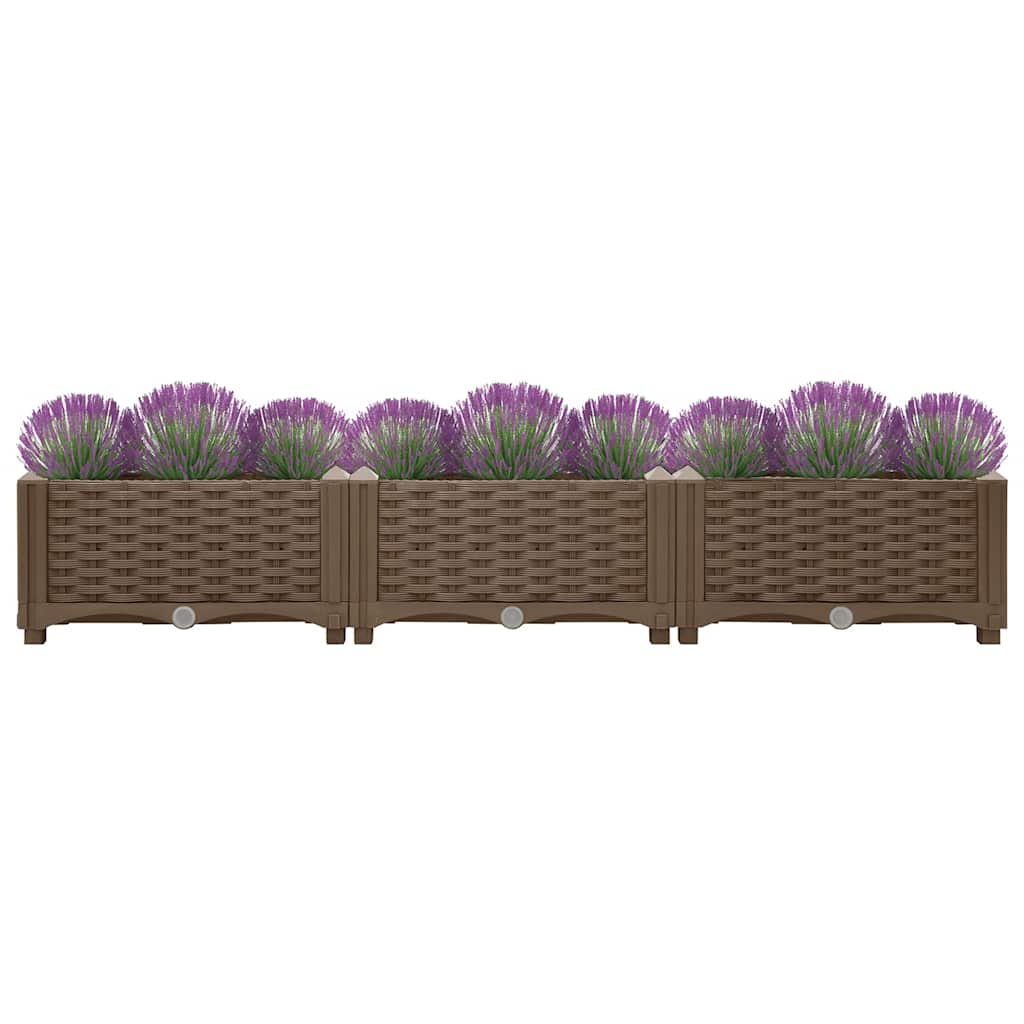 Aukštas lovelis, 120x40x23cm, polipropilenas