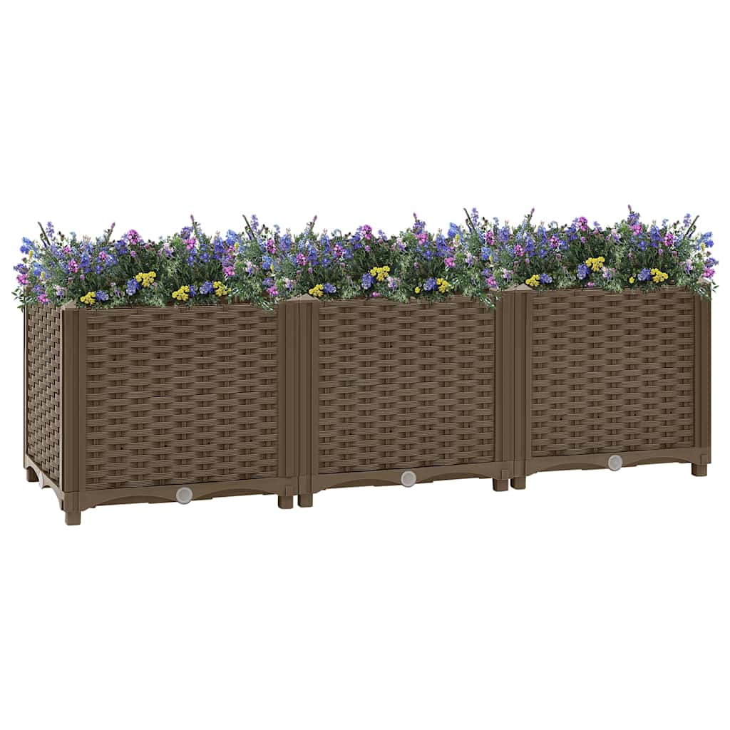 Aukštas lovelis, 120x40x38cm, polipropilenas