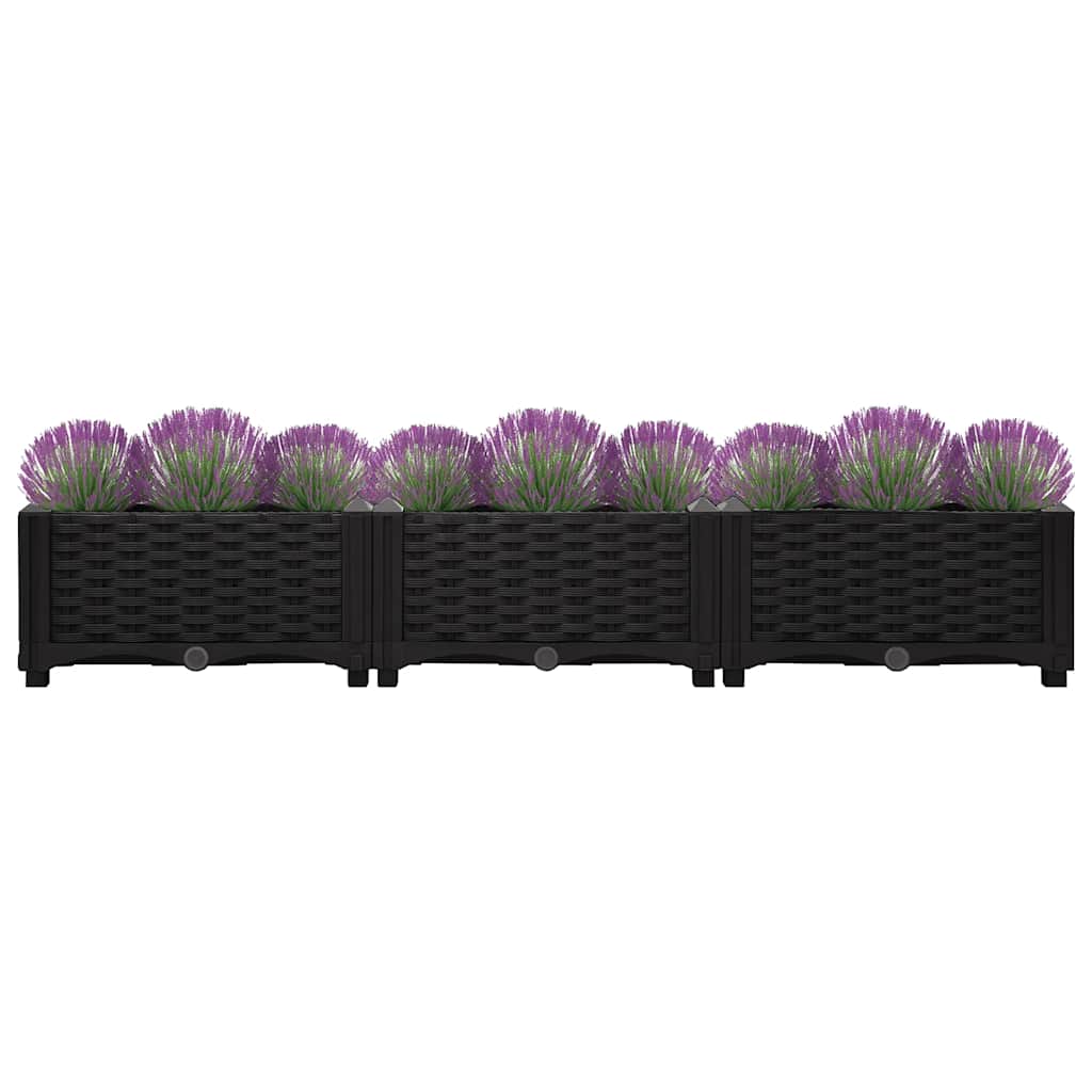 Aukštas lovelis, 120x40x23cm, polipropilenas
