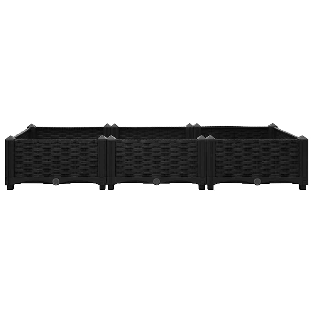 Aukštas lovelis, 120x40x23cm, polipropilenas