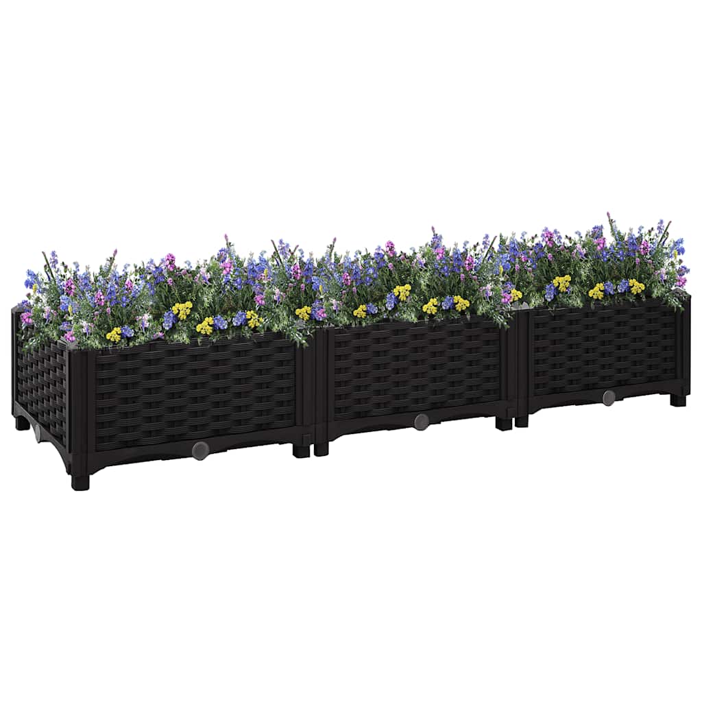 Aukštas lovelis, 120x40x23cm, polipropilenas