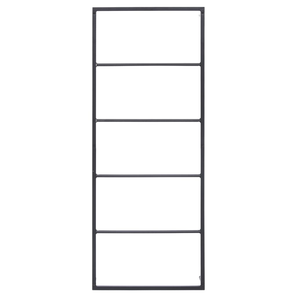 Rankšluosčių kabykla, juodos spalvos, 45x10x115cm, plienas