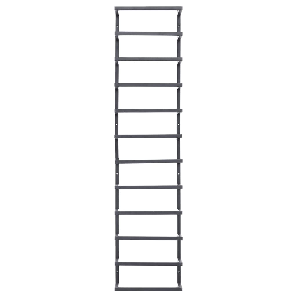 Rankšluosčių kabykla, juodos spalvos, 24x12x96cm, plienas