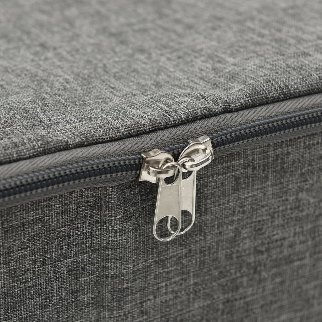 Daiktadėžė, antracito spalvos, 70x40x18cm, audinys