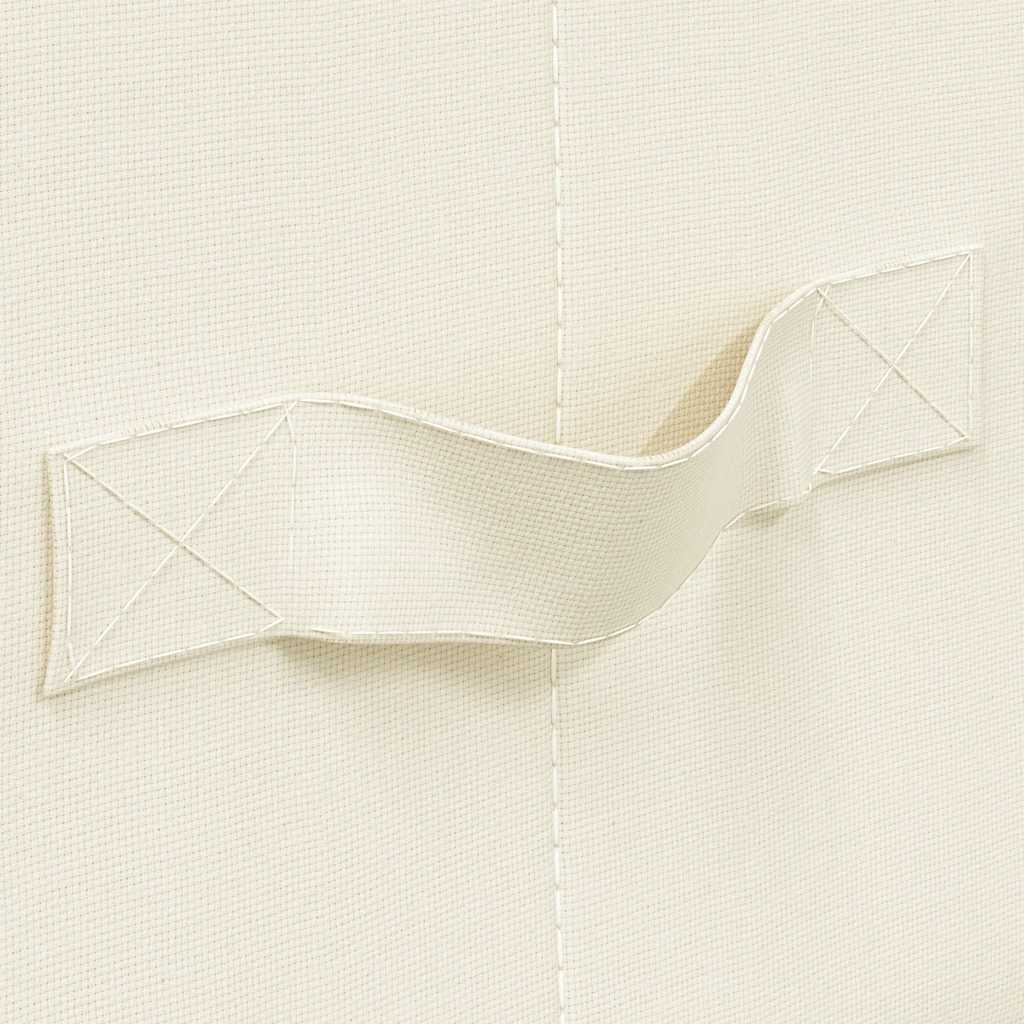 Daiktadėžės, 2vnt., kreminės spalvos, 43x34x23cm, audinys