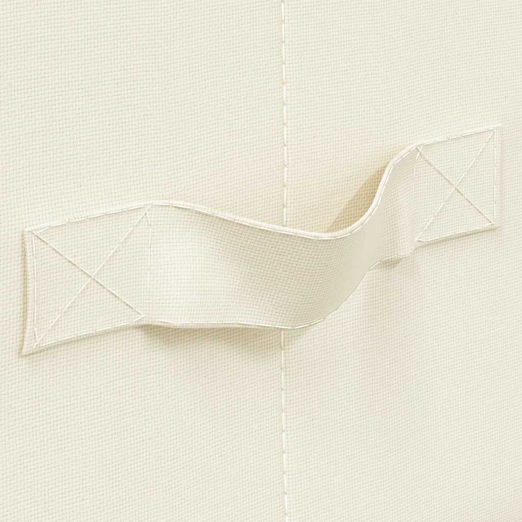 Daiktadėžė, kreminės spalvos, 50x30x25cm, audinys