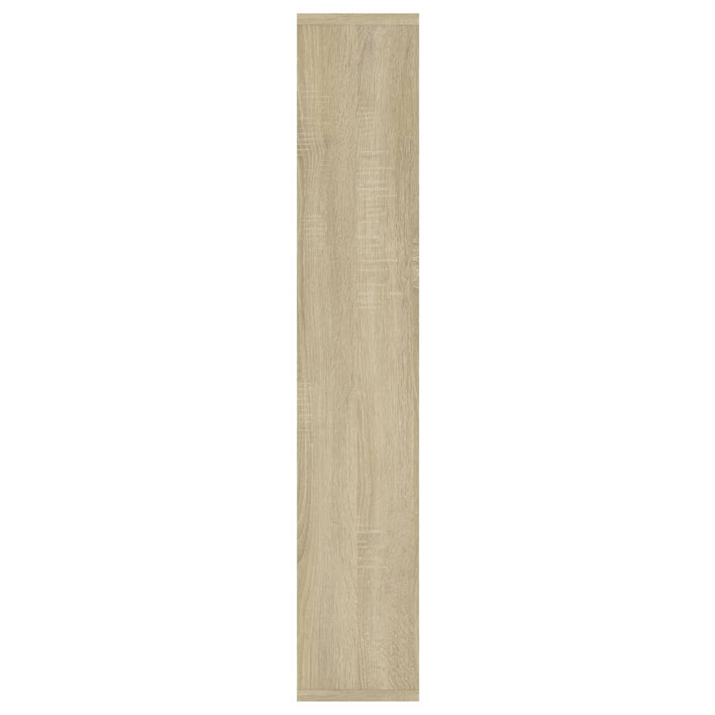 Sieninė lentyna, sonoma ąžuolo spalvos, 36x16x90cm, mediena