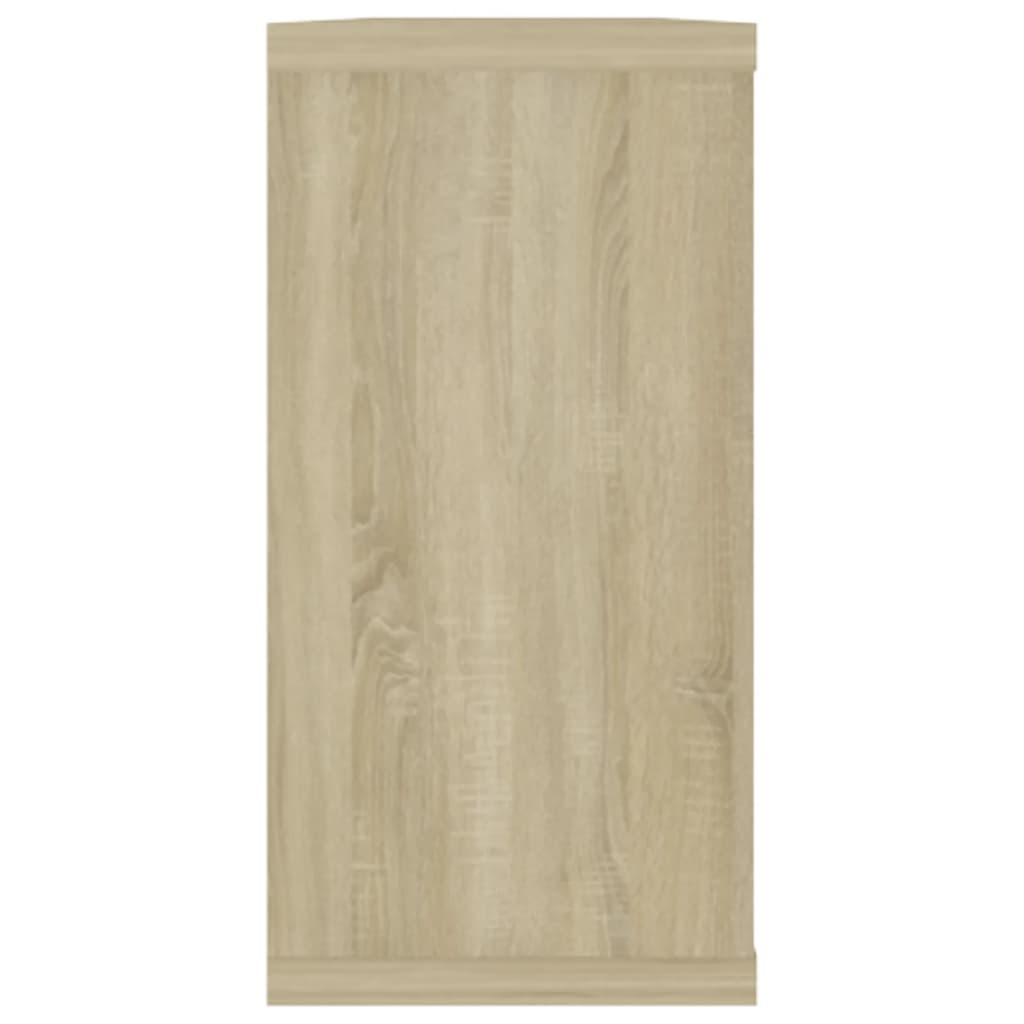Sieninės lentynos, 4vnt., ąžuolo, 100x15x30cm, apdirbta mediena