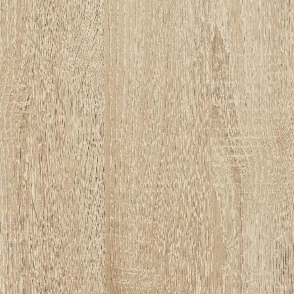Sieninės lentynos, 2vnt., ąžuolo, 60x15x23cm, apdirbta mediena