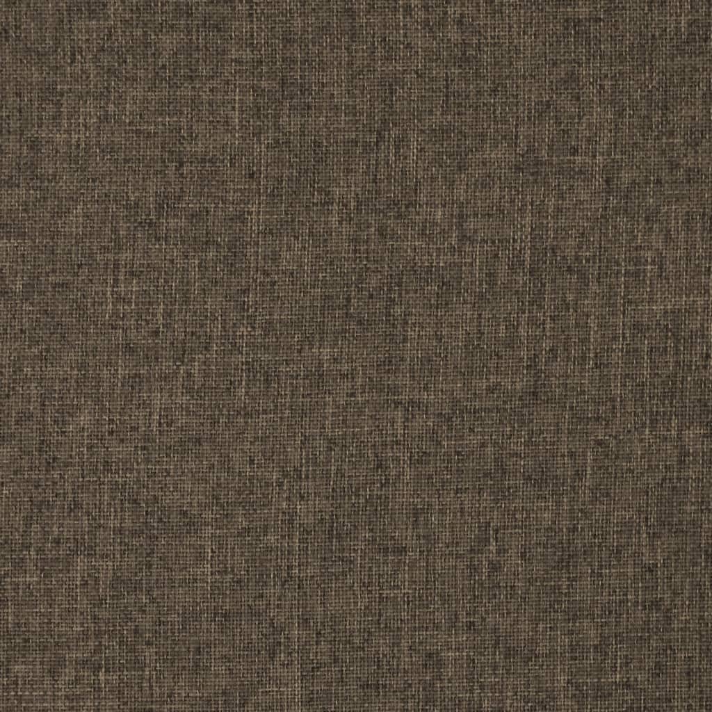 Sulankstomas čiužinukas-kėdė, rudos spalvos, audinys