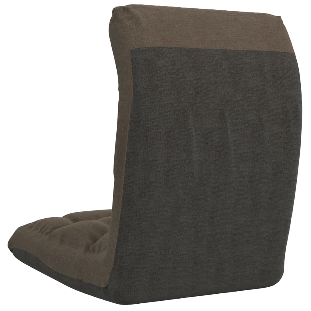 Sulankstomas čiužinukas-kėdė, taupe spalvos, audinys