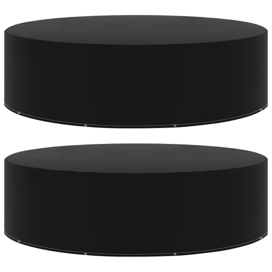 Sodo baldų uždangalai, 2vnt., 205x90cm, 10 kilpų (2x48636)