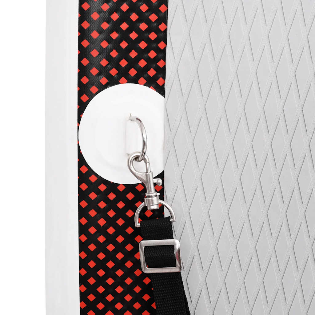 Pripučiamos irklentės rinkinys, raudonos spalvos, 330x76x10cm