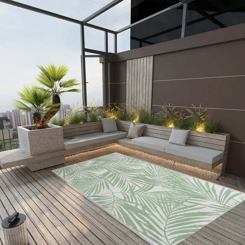 Lauko kilimas, ARAKIL žalios spalvos, 160x230cm, PP