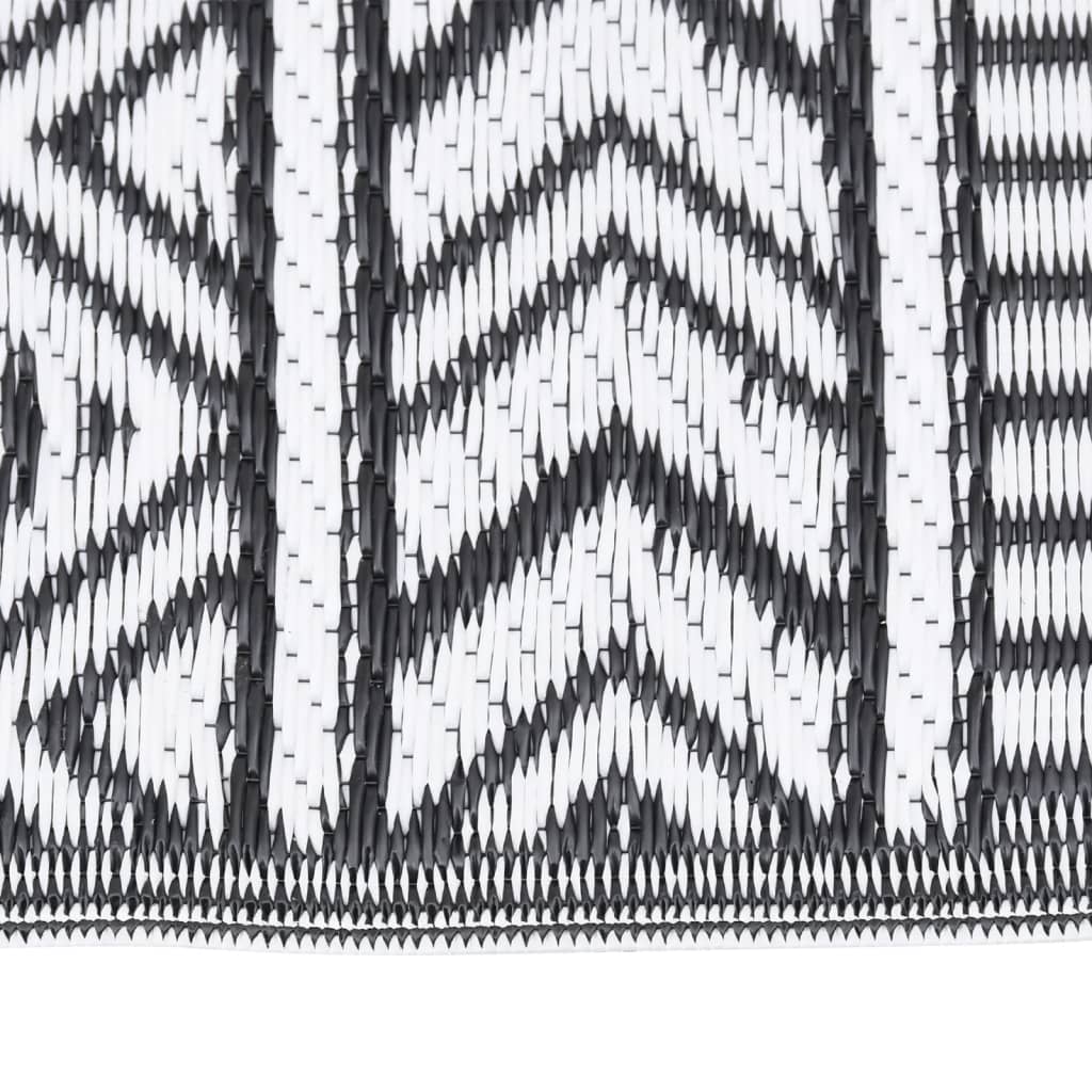 Lauko kilimas, ARAKIL juodos spalvos, 80x150cm, PP