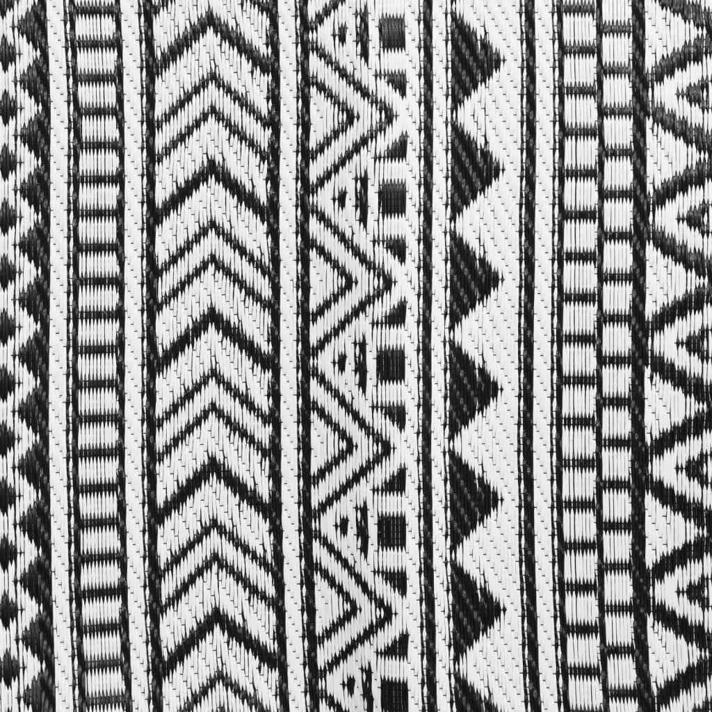 Lauko kilimas, ARAKIL juodos spalvos, 80x150cm, PP