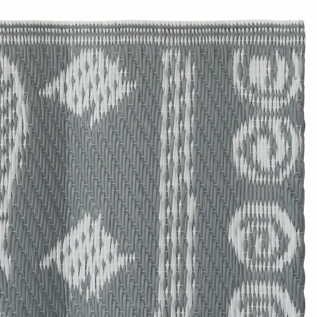 Lauko kilimas ARAKIL Pilka 80x250 cm PP