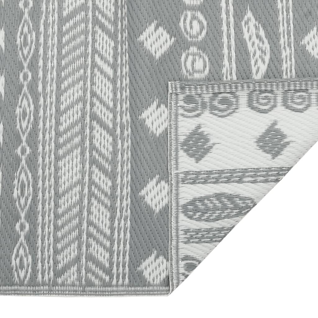 Lauko kilimas ARAKIL Pilka 80x250 cm PP