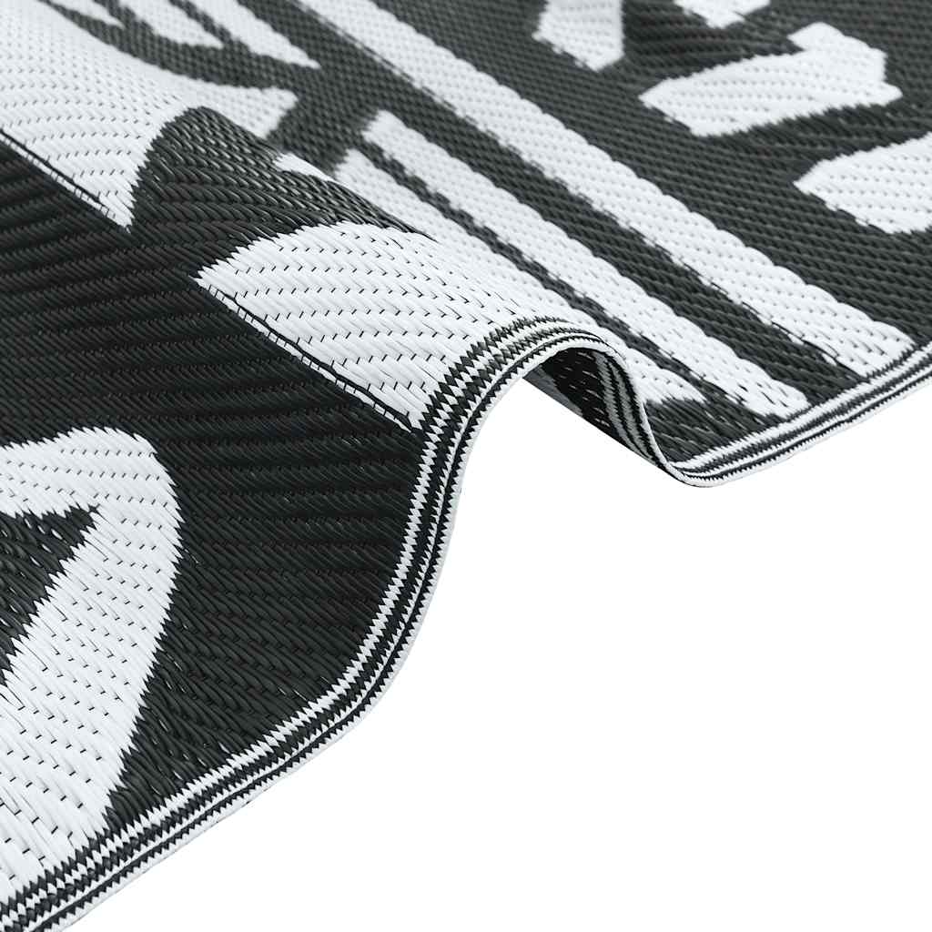 Lauko kilimas, ARAKIL juodos spalvos, 120x180cm, PP