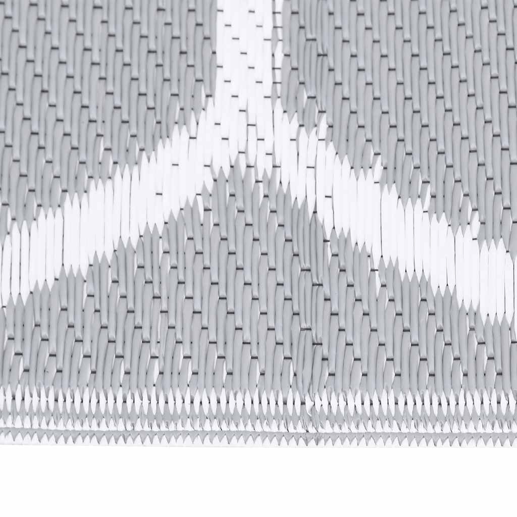 Lauko kilimas, ARAKIL pilkos spalvos, 140x200cm, PP