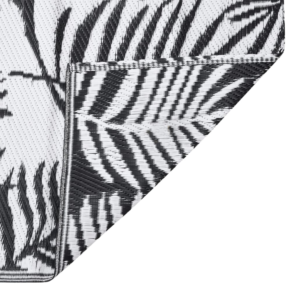 Lauko kilimas, ARAKIL juodos spalvos, 140x200cm, PP