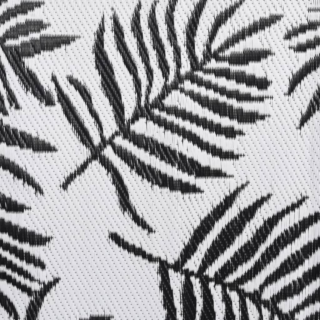 Lauko kilimas, ARAKIL juodos spalvos, 140x200cm, PP