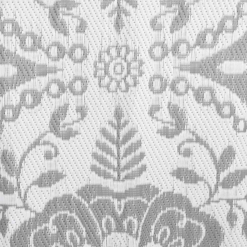 Lauko kilimas, ARAKIL šviesiai pilkos spalvos, 80x250cm, PP