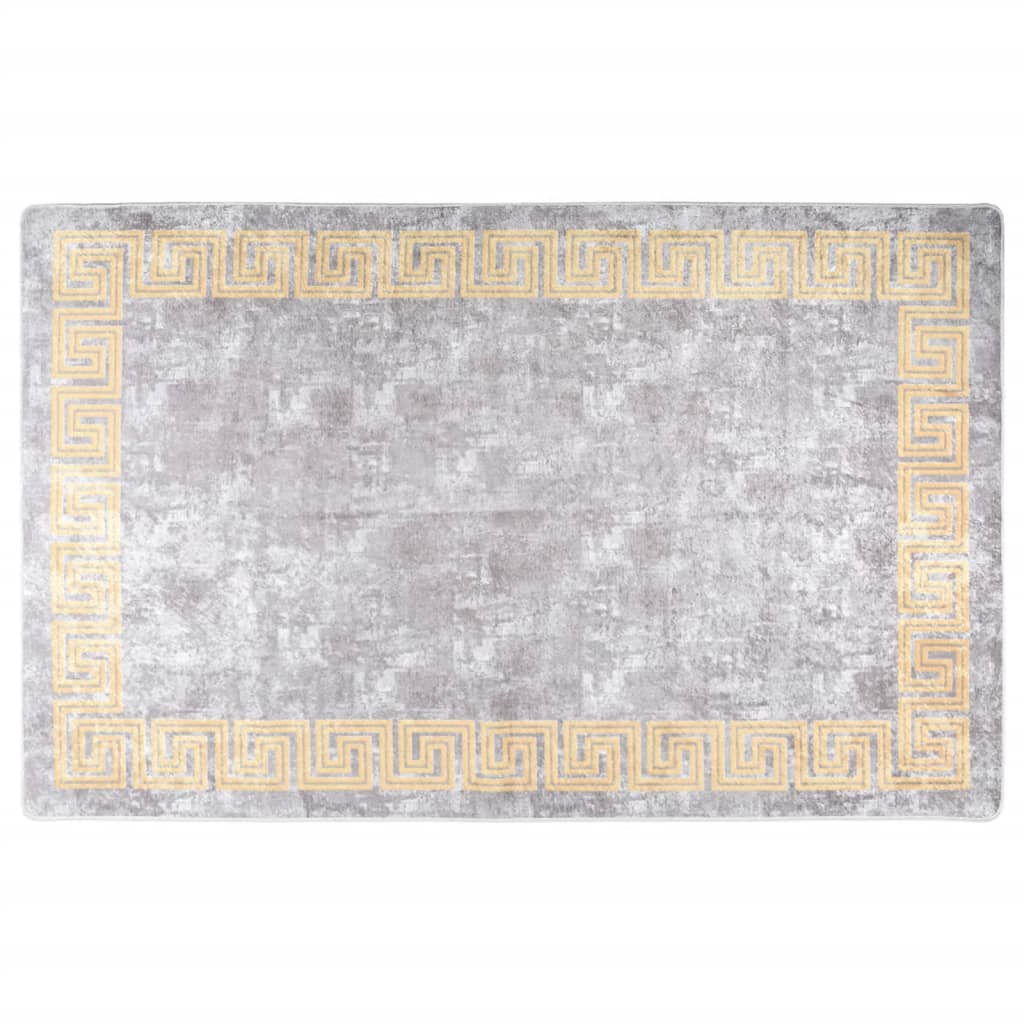 Kilimas, pilkos spalvos, 160x230cm, neslystantis, skalbiamas