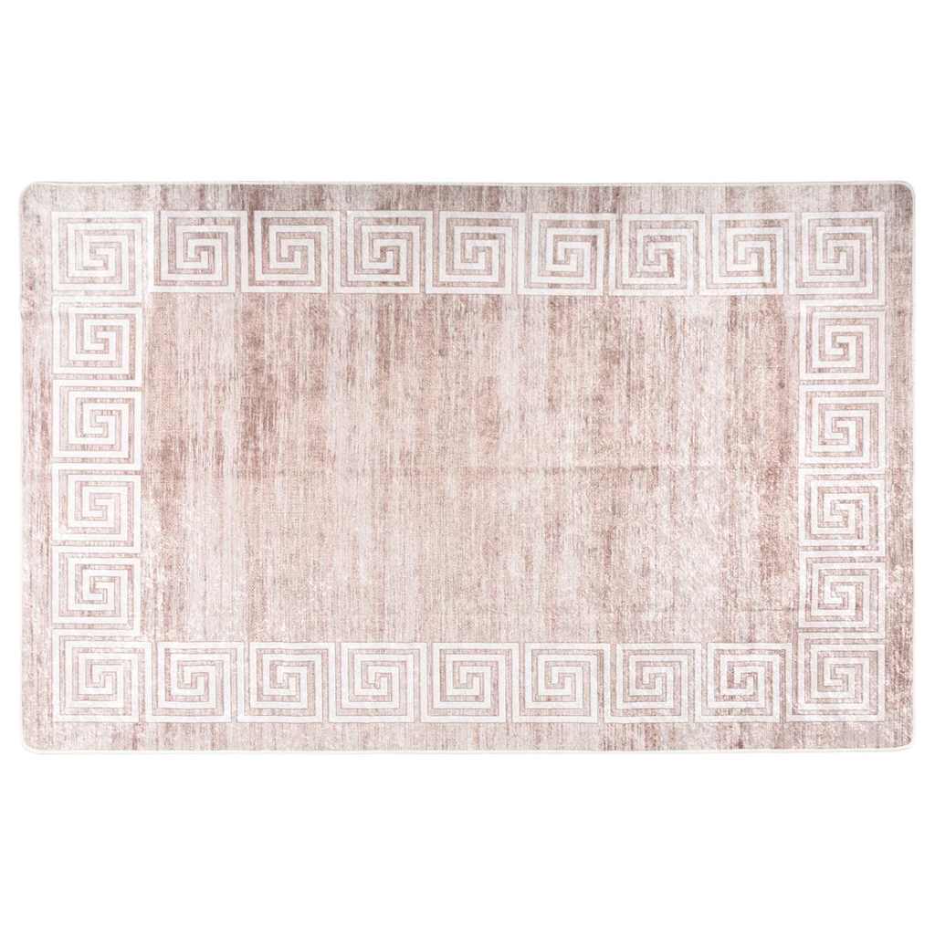 Kilimas, smėlio spalvos, 160x230cm, neslystantis, skalbiamas